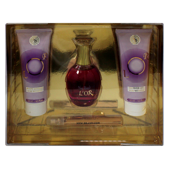 Lor by New Brand for Women 4 Pc Gift Set - Picture 5 of 6